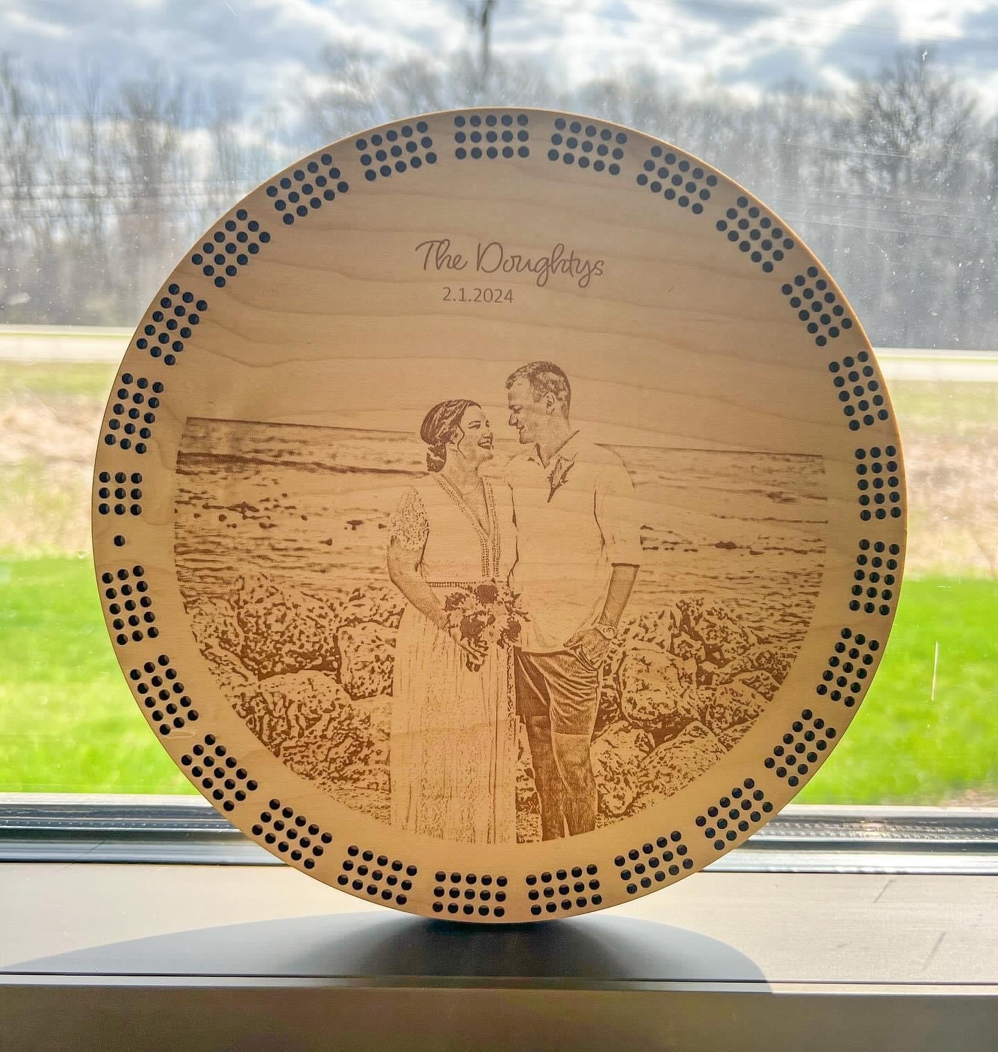 Custom Laser Engraved Cribbage Boards | Personalized Wooden Cribbage Boards for Gifts