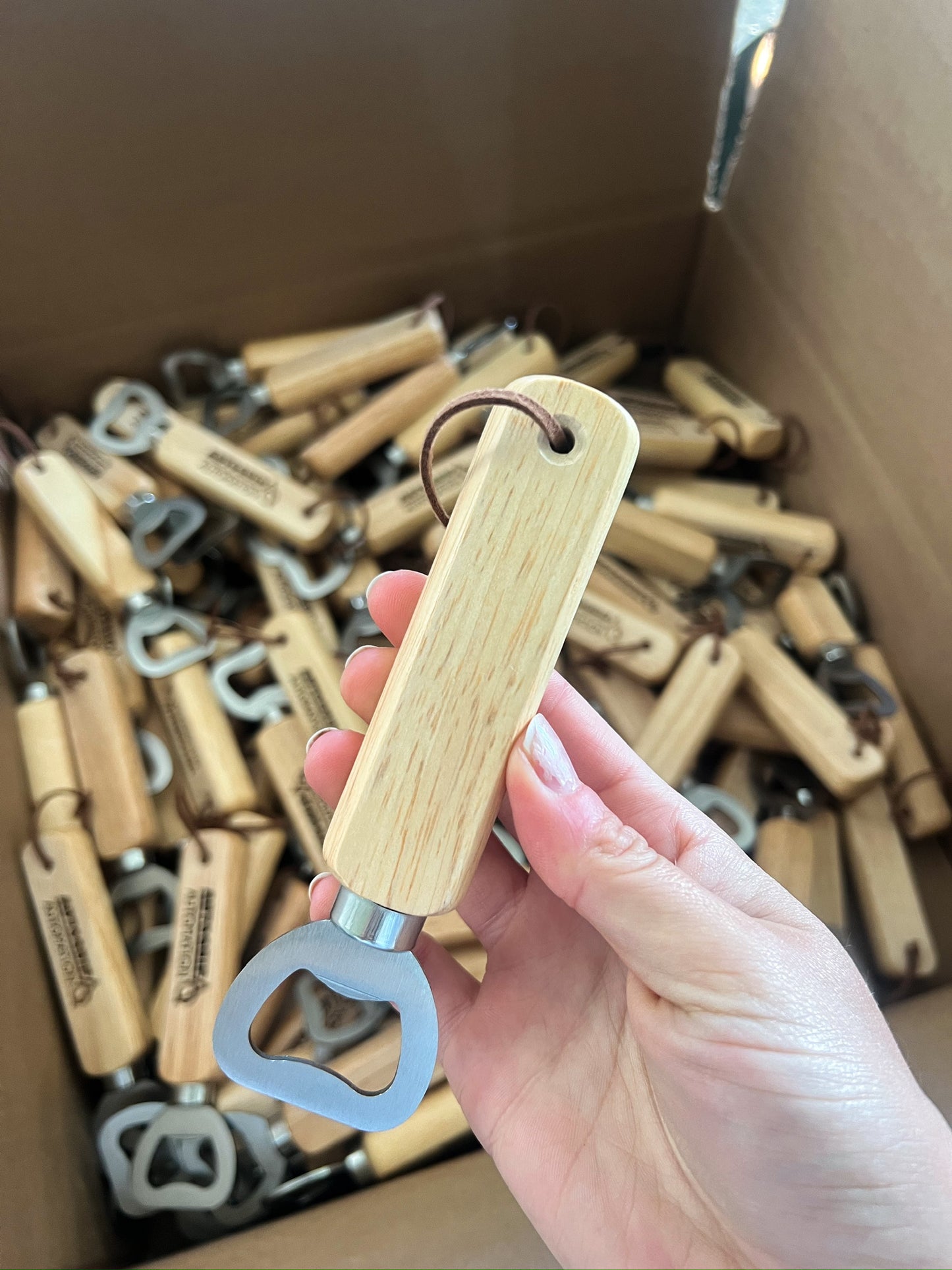 Customizable Stainless Steel Bottle Opener