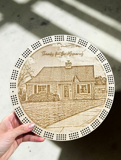 Custom Laser Engraved Cribbage Boards | Personalized Wooden Cribbage Boards for Gifts